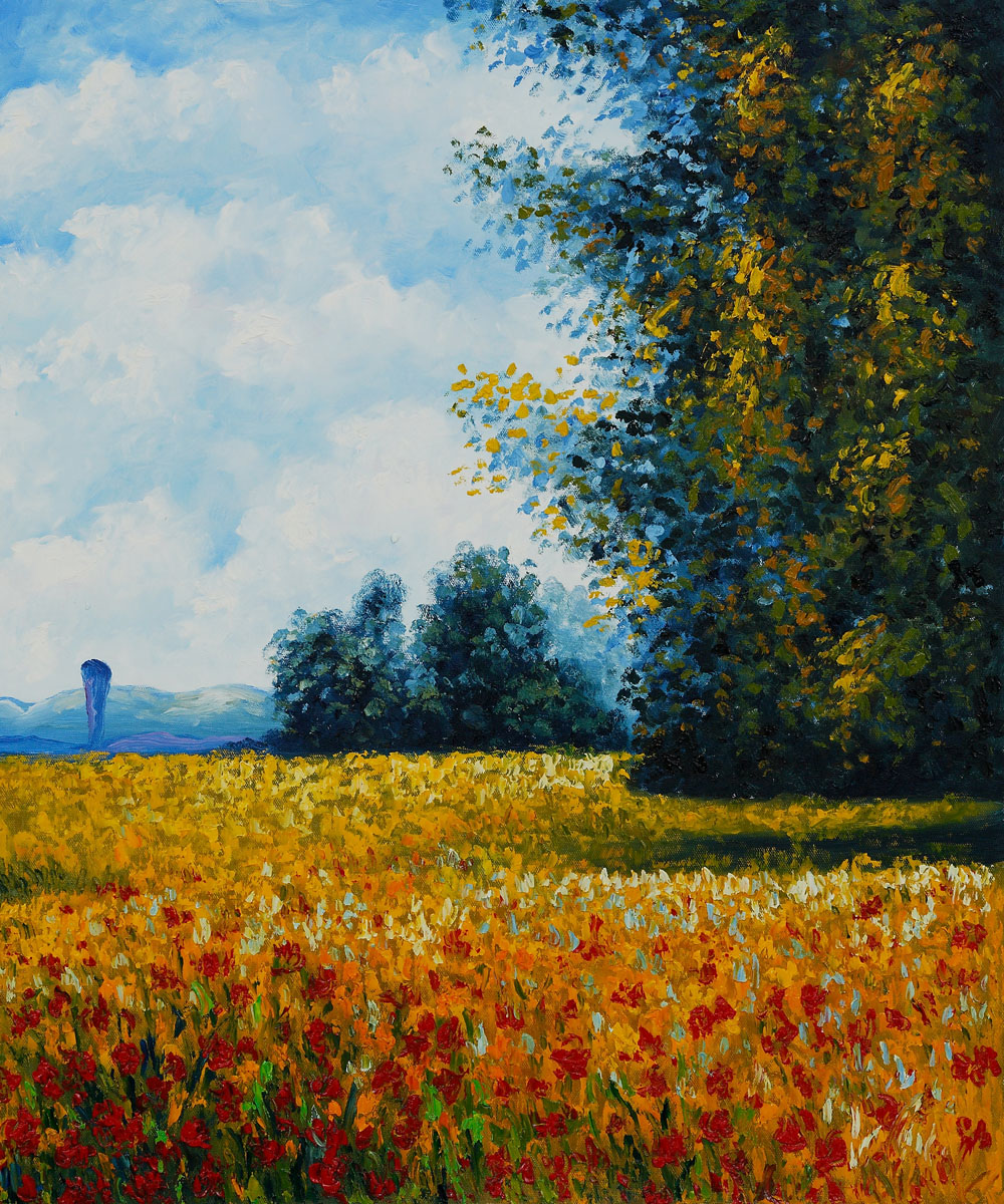 Champ d'avoine (Oat Field) by Claude Monet